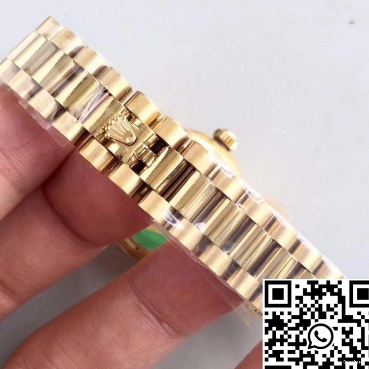 Lady Champagne 28MM Datejust Rolex 279138RBR Gold Dial Yellow 0428